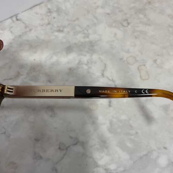 Burberry Vintage Women’s/Girls Signature Brown Tortoise Eye Glasses Eyeglasses - Picture 5 of 6
